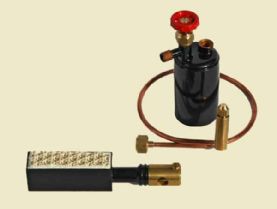 Bix 026 Ceramic Burner, Gas Tank & 135 mm Pipe Kit